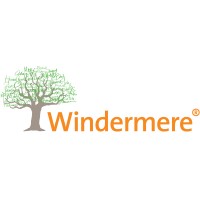 windermere logo. brown tree with green leaves and orange font that reads Windermere 'everyone is someone in our community'
